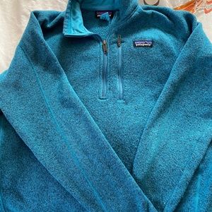 Patagonia Mens medium Better Sweater Quarter zip